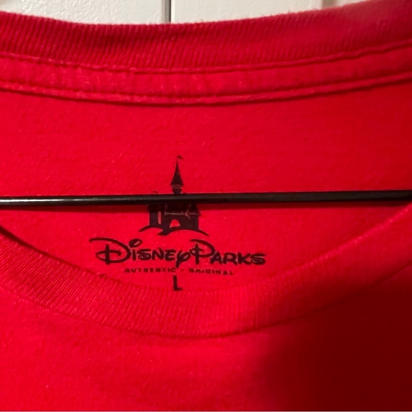 Disney Parks Walt Disney World Red T-Shirt Men’s Large Graphic Tee - Picture 3 of 8